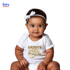 Baby Onesies PH Daddys Little Princess Baby Girl Statement Clothes 0-12 months Cotton Newborn Infant Bodysuit