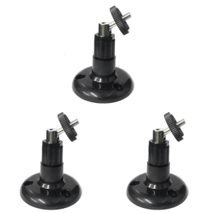 Outdoor Camera Mounting Bracket Holder Suitable for Security Cameras and Solar Panel with 360 Degree Adjustable Rotation