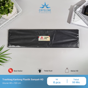 CRYSLENE Kantong Plastik Sampah Trash Bag 60x100cm & 90x120cm