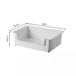 สามารถเคลื่อนย้ายได้ กล่องเก็บของแบบพับเก็บได้และวางซ้อนกันได้แบบลิ้นชักเดสก์ท็อปของว่างกล่องเก็บของเบ็ดเตล็ดในครัวกล่อง