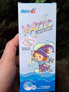 01 Hộp 20 Cây Bút Gel Xóa Được Mực Xanh MAZZIC TP-GELE01 Ngòi 0.5mm