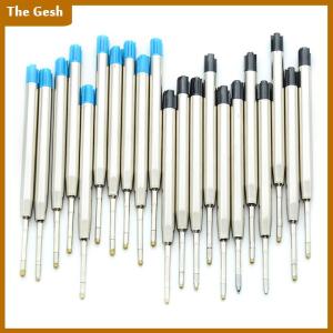 [The Gesh] 10 Pcs blue ink parker style standard 1.0mm ballpoint pen refills nib medium