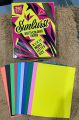 COLORED PAPER, 250'S PER REAMS rondom Brand (SHORT). 
