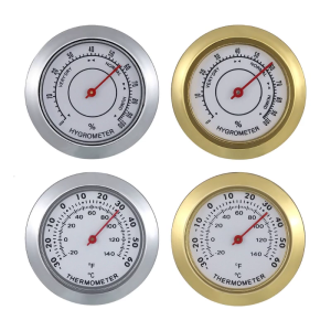 Mini Mechanical Hygrometer 43mm Humidities Detectors Mini Round Hygrometer Pocket Damp Detectors