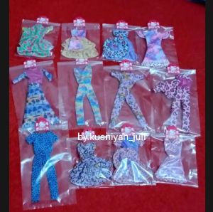 BAJU BERBI RANDOM ISI 12PCS