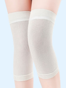 Breathable Warm Knee Pads for Summer Protect knee pads knitted thin breathable summer home cold knee warmer knee sets