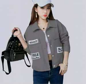 SENNA STORE Jaket Parka Bahan Canvas Ukuran Fit To L Model Kekinian Jaket Wanita Terbaru 2023 Simple Nyaman Adem Remaja Trendy Ootd Korean Style Pusat Grosir Pakaian