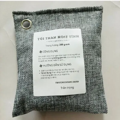 Túi than hoạt tính khử mùi không khí vi khuẩn mùi ẩm mốc ô tô mùi hôi giày dép lọc không khí hiệu quả bảo vệ sức khỏe