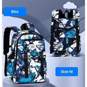Miatamia Tas Sekolah Anak Laki Laki Impor / Tas Anti Air / Tas Sekolah Import / Tas Ransel Anak Sekolah SD SMP TA038