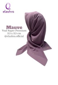 KERUDUNG HIJAB SEGI EMPAT  VOAL SUPER PREMIUM TEBAL LASERCUT VIRAL TERLARIS GRADE A POLOS ELZAHRA