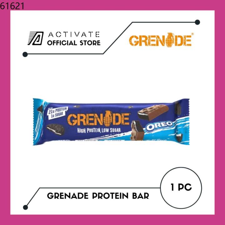 COD Grenade Protein Bar 1 piece, 21g of protein per bar, healthy snack