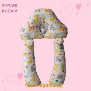 zhildrysyaza Bantal Bayi 2in1Produk Terbaru || Bantal Bayi Peyang || Anti Kaget bantal Bayi terlaris stereotip Hug Pillow Motif Bear