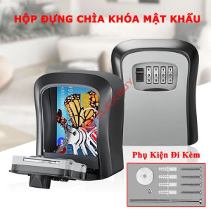 Hộp khóa lockbox treo tường hộp đựng chìa khóa thông minh cho Homestay