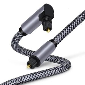 100/200/300cm Digital Optical Audios Cable Male to Male SPDIF Audios Coaxial Cable for Home Theater Amplifiers Soundbar