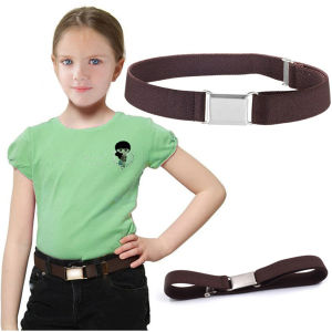 WCYC Fashion Kids Canvas Belts Elastic Belts Waist Belt Adjustable Waistband