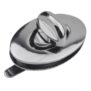 Metal Oval Shape Clasp Turn Lock Twist Locks for DIY Handbag Shoulder Bag Purse Hardware