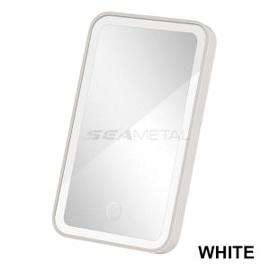 SEAMETAL Car Make-up Mirror Car Sun Visor Visor LED Mirror Vanity Mirror Hanging Mirror Universal Light-emitting Mirror