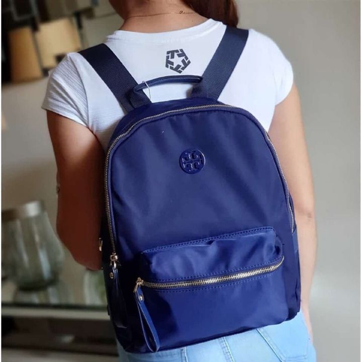 Tory burch tilda outlet nylon zip backpack