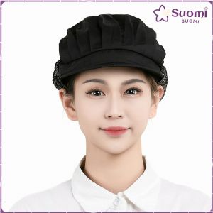 Suomi Work Hair Net Hat Dust-Proof Breathable Caps Kitchen Workshop Protective Hats