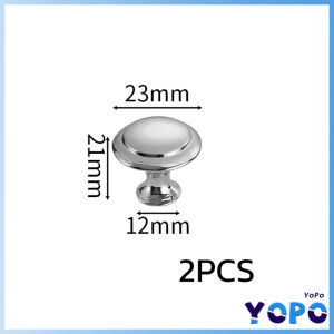YoPo Stainless Steel Single Hole Kitchen Cabinet Handles Wardrobe Door Handles Drawer Knobs 2pcs/set