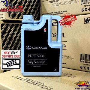 LEXUS FULLY SYNTHETIC ENGINE OIL 5W-40 (API SN / SP) - 4L