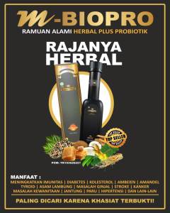 PALING LARIS M BIOPRO MBIOPRO ORIGINAL MIRACLE OF HERBAL PLUS PROBIOTIK