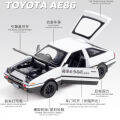 Siêu xe ô tô mô hình kim loại Toyota Fujiwara AE86 Tỷ lệ 1:32. 