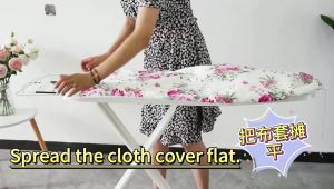 ALAS IRONING BOARD PHILIPS/AMWAY COVER IRONING BOARD TEFAL IKEA Thick Ironing Board Cover with Sponge Heat Resist Flower high temperature cotton