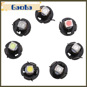 gaoba 10ชิ้น T3 LED T4.2 T4.7เมตรเครื่องมือ3528 NEO WEDGE Warning SWITCH วิทยุแผงหน้าปัดไฟรถยนต์