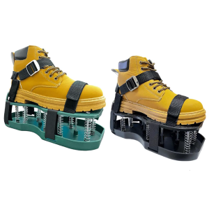 Epoxy Shoes Fully Assembled Gunite Shoes with Short Spikes for Epoxy Floor Coating Self Leveling Floor Epoxy