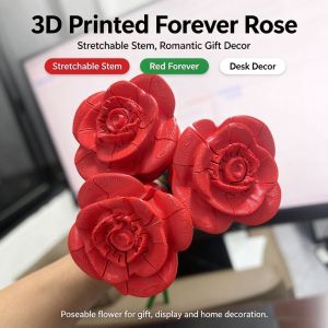 PHANT 3D Printed Rose Spill Fidget Toy Portable Funny Rose Retractable Toy Simulated Coffee Cup Novelty Rose Decompression Toy Prank