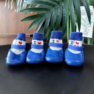 MINUTE Anti-dirty Dog Shoes Waterproof Anti-slip Dog Foot Cover Portable Wear Resistant Pet Paw Protector Pet Supplies