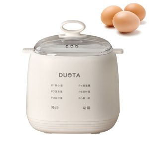 MINIFELE 262 with Steamer Egg Boiler Mini Automatic Power Off Yogurt Maker Multi-function Six Modes Egg Steamer