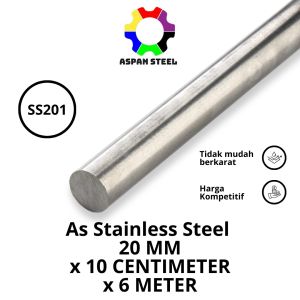 As 20mm stainless steel 201
