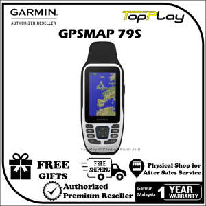 🇲🇾 GARMIN GPSMAP 79S - Marine Handheld GPS Support Map Float MIL-STD-810