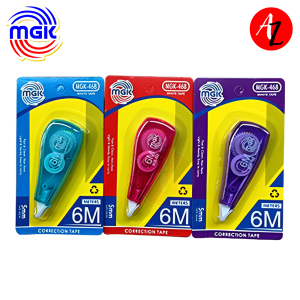 MGK School Office Correction Tape (6M) - Cover Up Mistakes Easily SOLD BY PIECE
