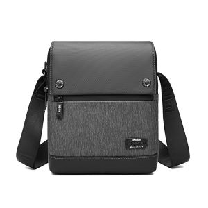 Mens Shoulder Bag Multi functional Waterproof Fashion Postman Bag