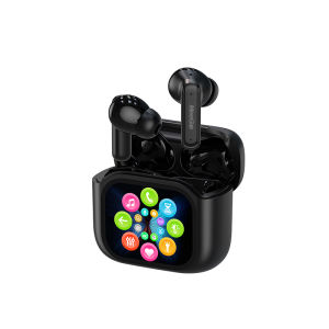 MeeGoo Wireless Bluetooth Headset Smart Color Screen ANC+ENC Bluetooth Headphones High Definition Voice Call Bluetooth earpiece Wireless Earphone