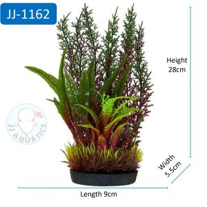 🔥Ready Stock🔥Artificial Plant 28cm Height Fake Grass Fish Tank Aquarium Decoration Vibrant Color