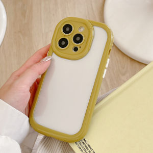 Kisscase Hàn Quốc Puff Shell Rõ Ràng vỏ điện thoại Đối Với iPhone 15 14 13 12 11 Pro Max Ống Kính phong cách Ins cứng bảo vệ trong suốt Acrylic Chống Rơi Chống Sốc Ốp lưng cho iPhone 15 14 13 12 11