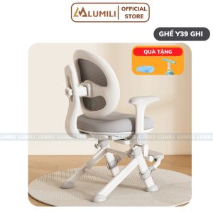 Ghế chống gù Lumili Y39  ghế công thái học tạo tư thế ngồi đúng điều chỉnh đa chiều cho học sinh