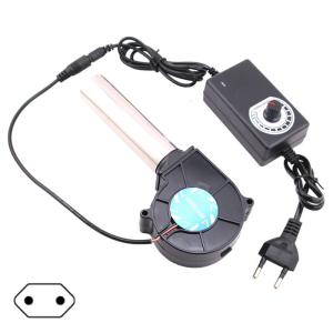 Nấu ăn ngoài trời Quạt BBQ than Blower 12V xách tay barbeque Máy thổi khí cho thịt nướng dã ngoại cắm trại ngoài trời nấu ăn ngoài trời