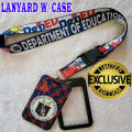 NEW DepEd Lanyard Id Lace holder for Teachers /Non Teaching Staffs / Faculty. 