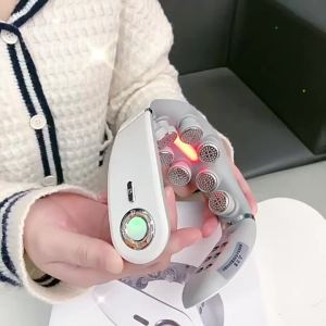 AE Cervical spine massager for home use with heating and vibration similar to the Miaojie Mijia model portable and smart neck massager