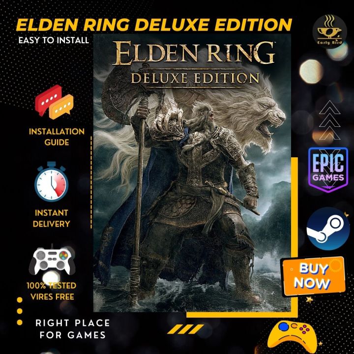 Elden Ring Deluxe Edition (v1.03.3) pc game digital download | Lazada