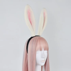 Phong cách ngọt ngào Bunny tai lớn bờm tóc người phụ nữ Headband trang điểm headband cho Lễ Phục sinh Halloween tóc hóa trang phụ kiện