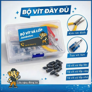 Vít Vá Lốp Khẩn Cấp TUOSEN: Vít Lõi Thép Bọc Cao Su - Vá Nhanh Ô Tô Xe Máy - Không Cần Tháo Lốp