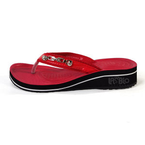 Ardiles Agnes Sandal Jepit Wedges Karet Kasual Wanita