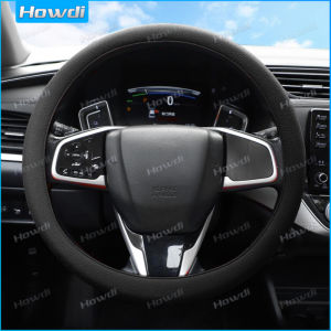 ฝาครอบพวงมาลัยซิลิโคนสีทึบเคสพวงมาลัยกันลื่นติดตั้งง่ายพวงมาลัยสากลป้องกันพวงมาลัย