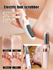 24 Hours Delivery + COD [New Automatic Pedicure Exfoliating Foot Grinder] Gentle Exfoliating Automatic Pedicure Foot Grinder/replaceable Grinding Head Pedicure/electric Efficient Care Foot Massage Machine/foot Massage With LED Auxiliary Light Waterproof